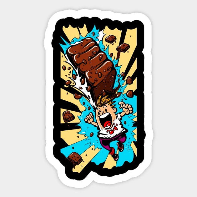 Chocolate lovers Sticker by Greeck